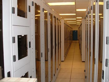 A server room