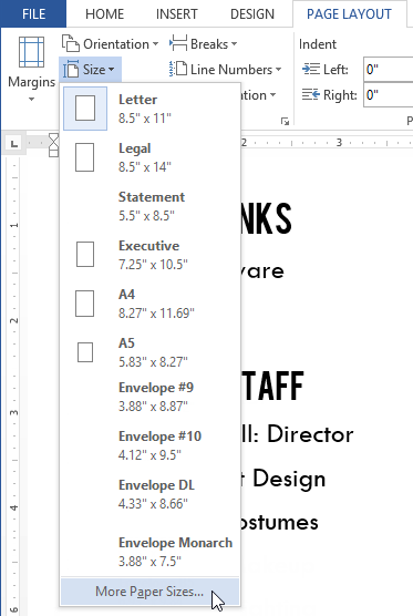 how to print legal size paper on A4 or Letter size paper in MS