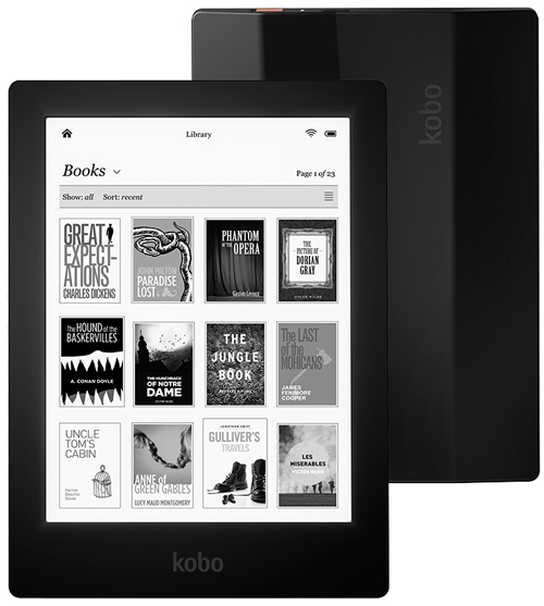 the Kobo Aura