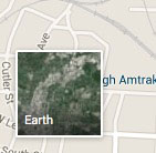 Tombol Google Earth