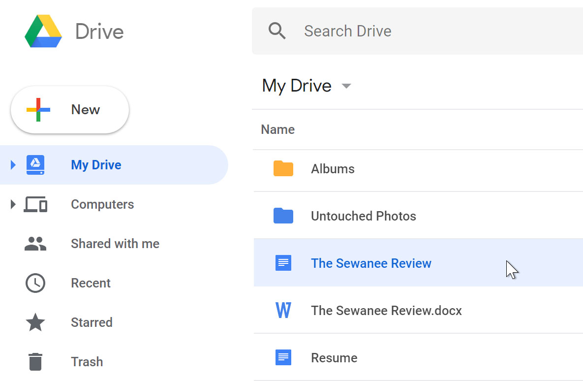 AnyDrive Online Guide – Add Google Drive