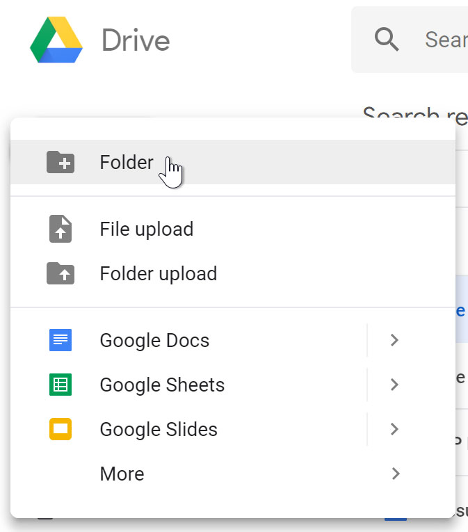 create a folder in documents