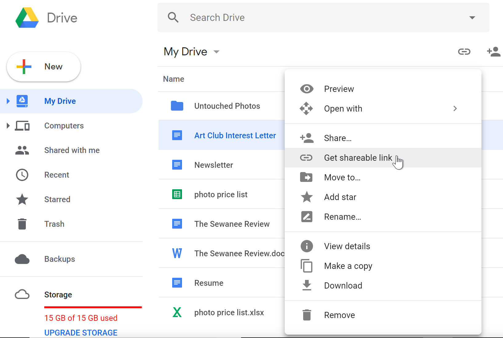 Google Drive For File Management