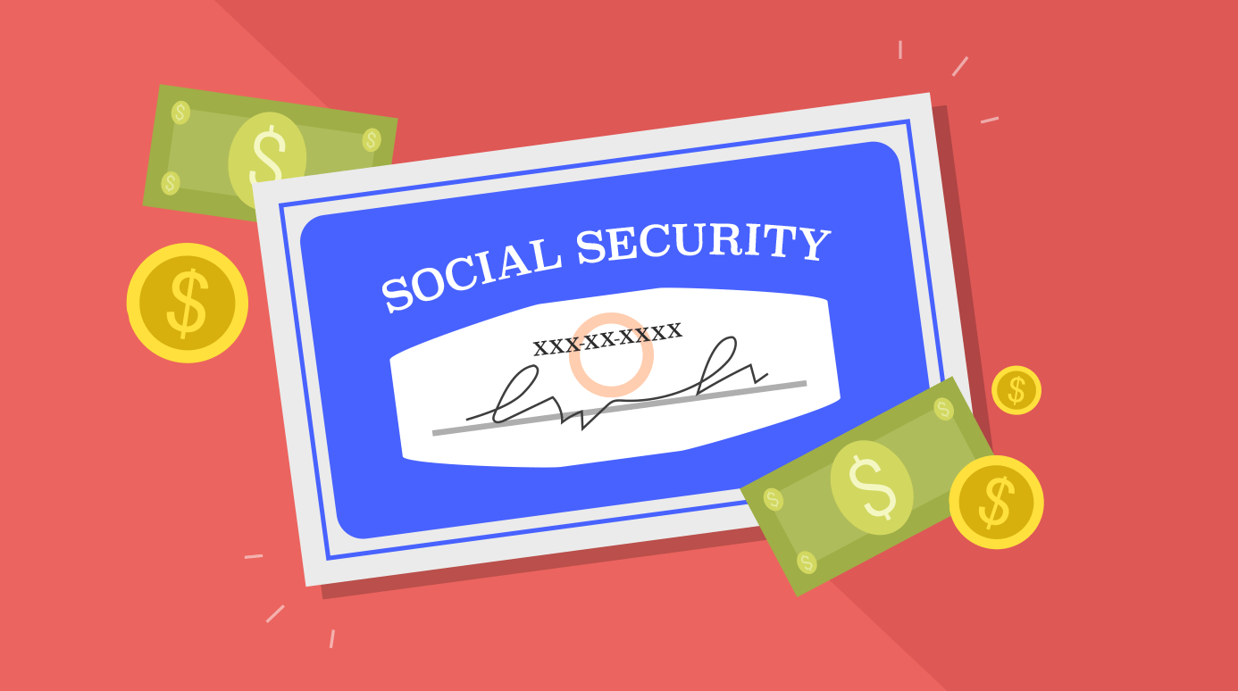 illustration of a Social Security card