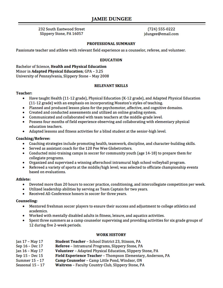 resume format for bcom students with no experience download   13