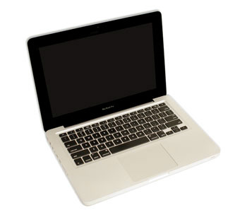sebuah komputer laptop