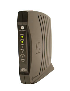 een breedbandmodem