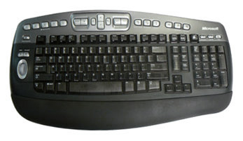 an ergonomic keyboard