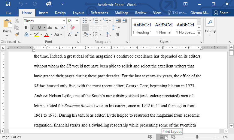 Aplikasi Microsoft Word 2016