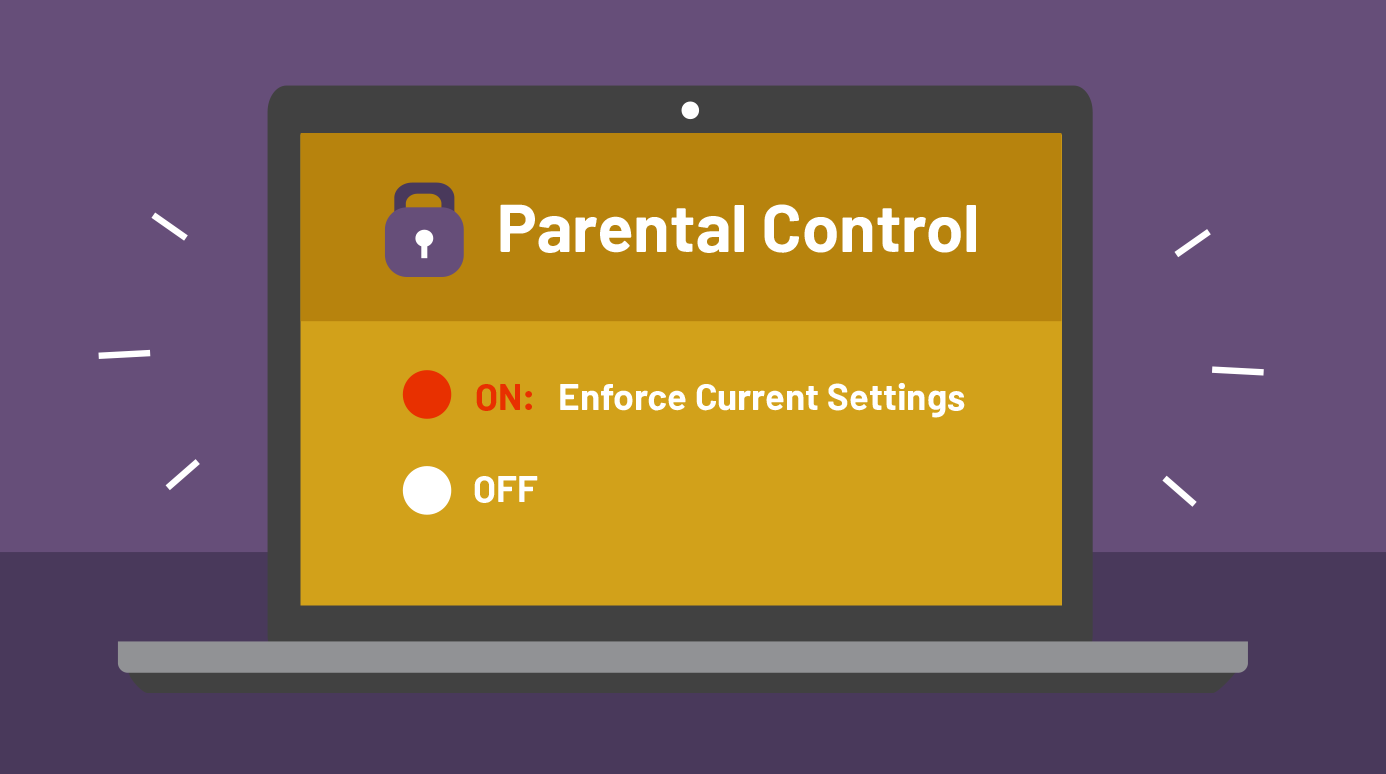 illustration of parental controls