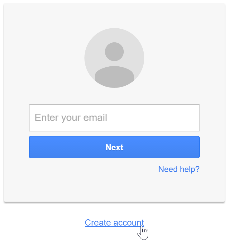 facebook sign up with google account