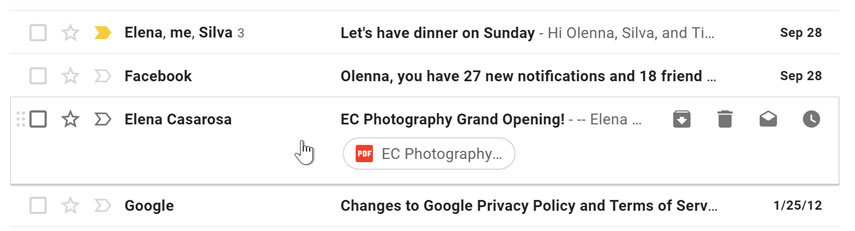 Gmail: Responding to Email