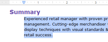 where is the first line indent in word 2010