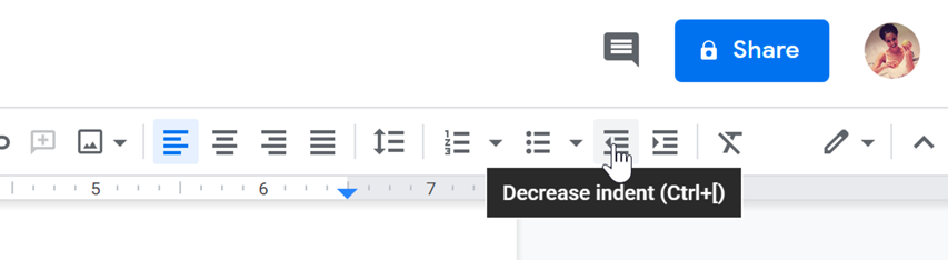 How To Decrease Indent