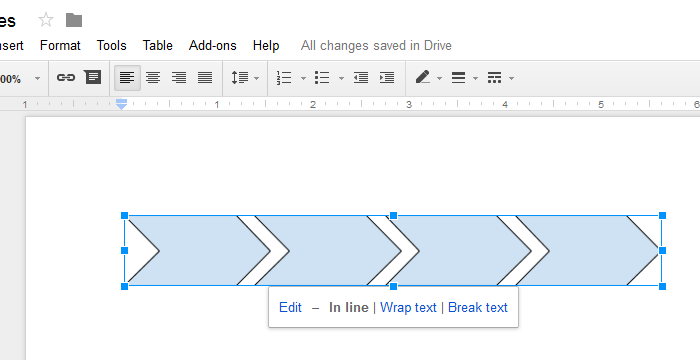 how to insert boxes in google docs