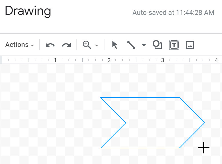 how to put shapes in google docs