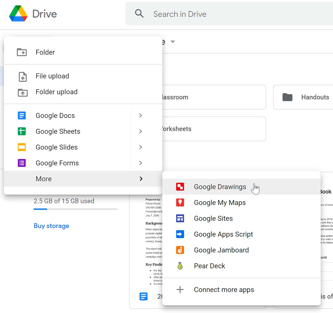 accessing the stand-alone drawing application