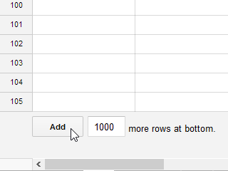 Adding multiple rows