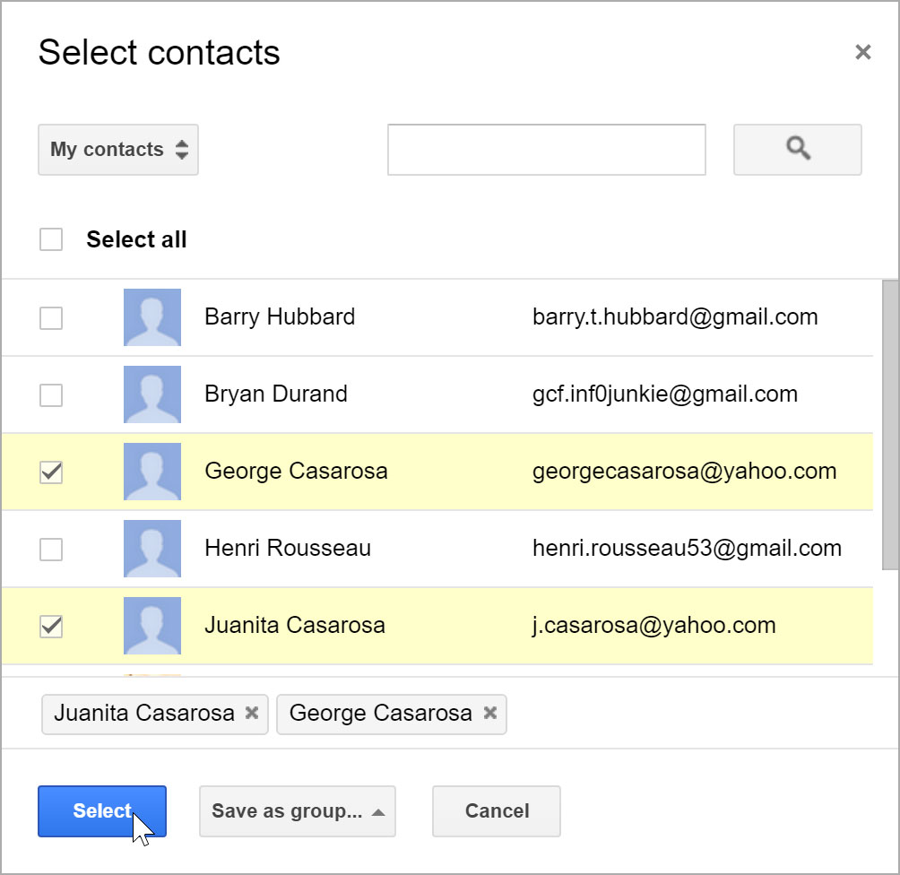 Email Basics Contacts and Calendars