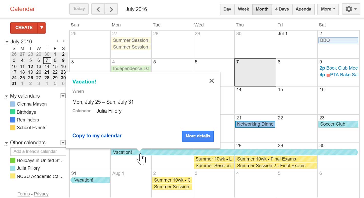 Email Basics Contacts and Calendars