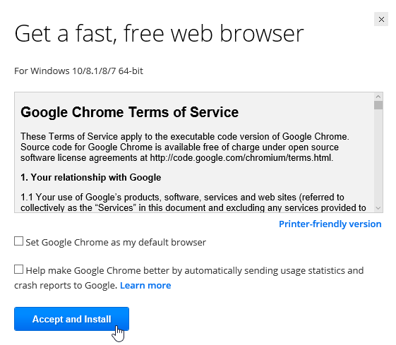 Chrome Getting Started With Google Chrome