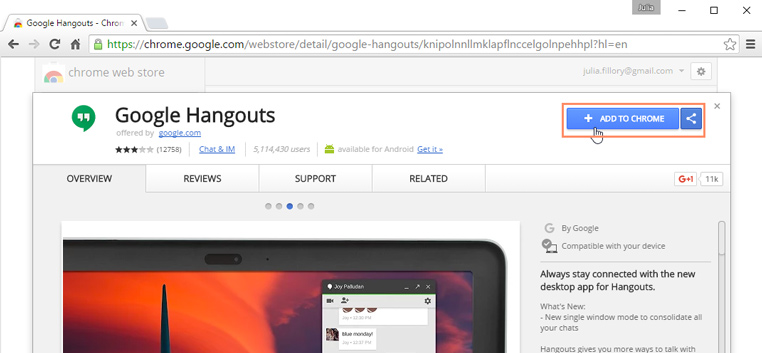 Add apps to chrome apps page - mokasinmakers