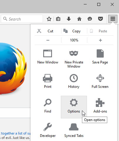 How to add an Extension button to the Firefox toolbar