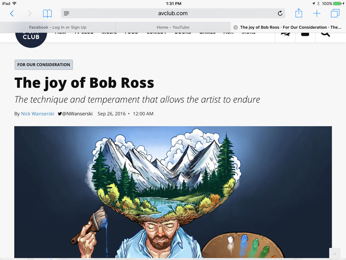 how to search on a webpage in ipad air