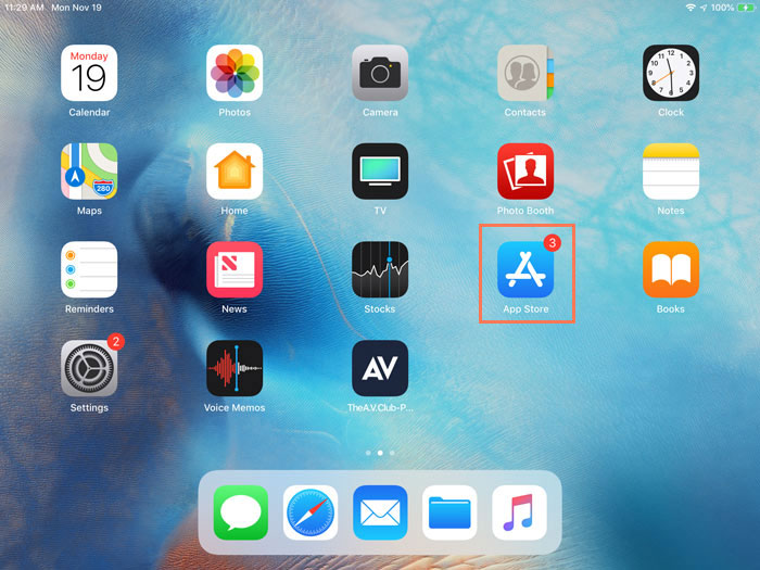 manually manage apps on ipad