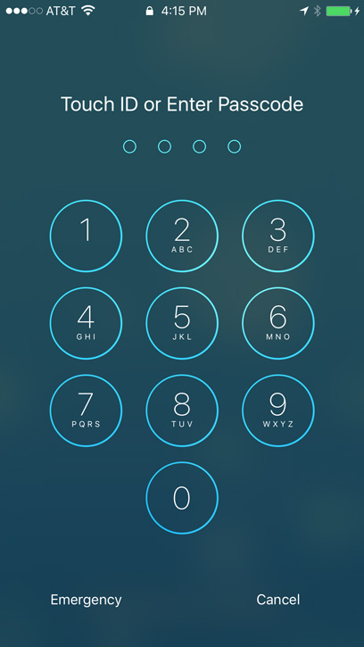 Обход passcode на iphone