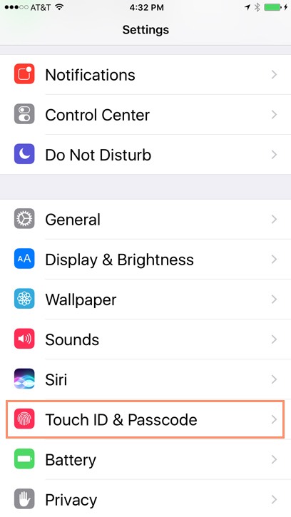 Iphone Basics Security And General Settings