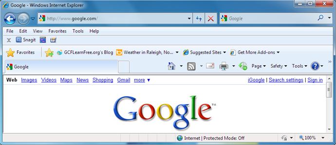 Internet Explorer Getting Started With Internet Explorer 8