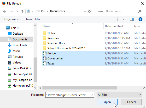 how to a file from onedrive