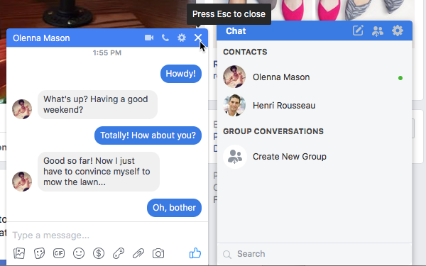 How To Create a Friend List In Facebook Chat