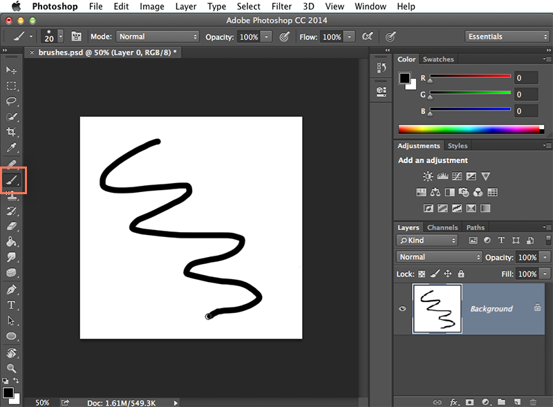 Guide to the Brush Tool in Photoshop