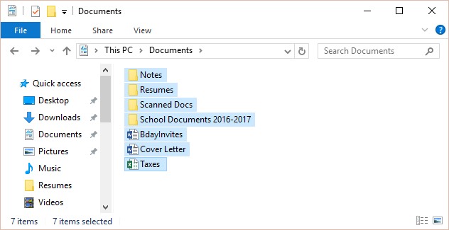 is a folder a file