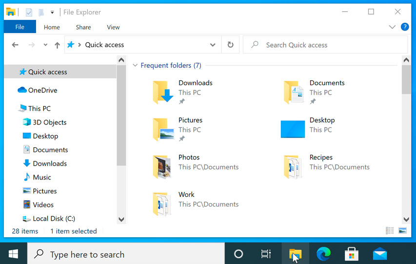 File Explorer