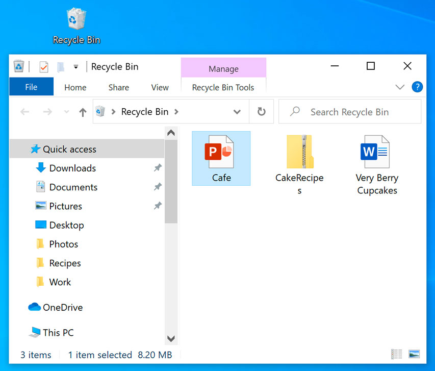 my documents icon windows 8