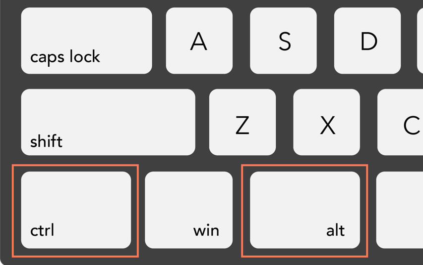 keyboard shortcut for save image as