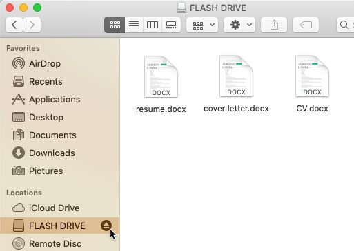 OS X Basics: Working with Flash Drives