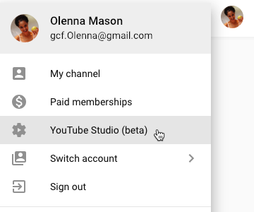 studio, yt studio, studio creator