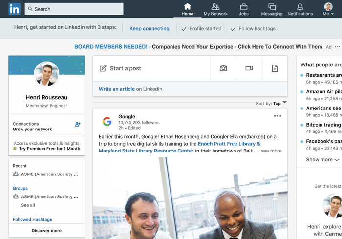 Re-sync LinkedIn social account – Support Help Center