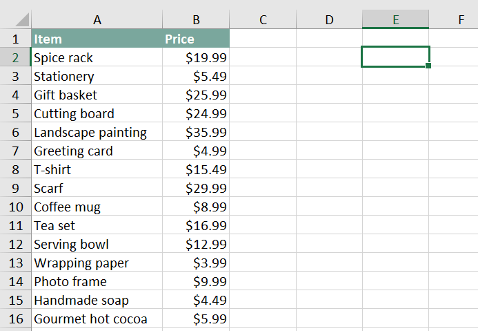 Using VLOOKUP