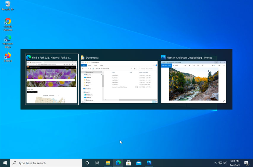 windows 10 window opens and closes