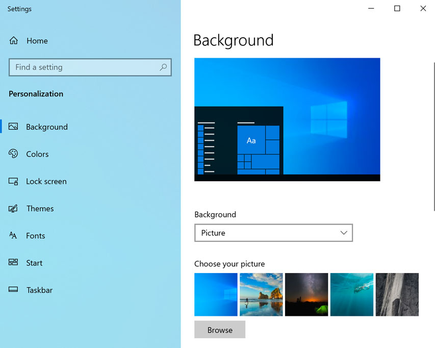 Windows 10: Personalizing Your Desktop