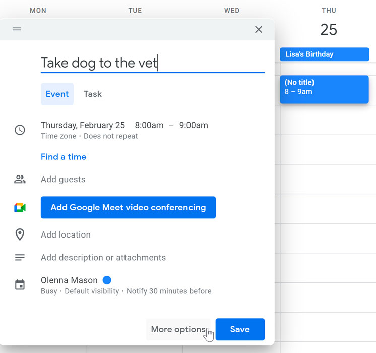 Google Tips: Getting Started with Google Calendar