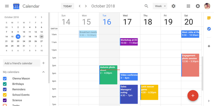 谷歌使用技巧 谷歌日历 入门 Google Calendar