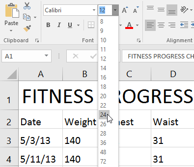 Excel 2016: Formatting Cells