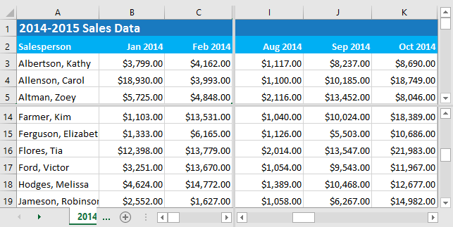 how to freeze top 3 rows in excel 2016