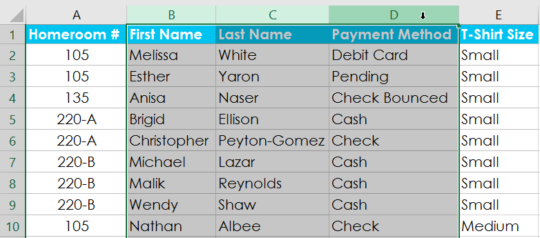 how to add multiple subtotals in excel to a final total